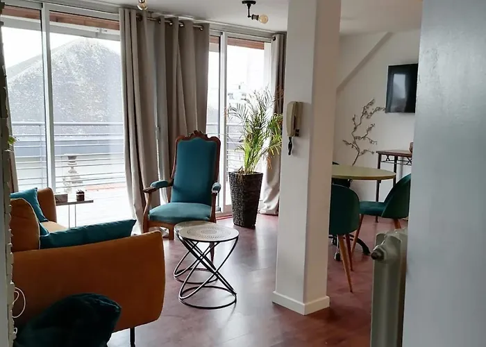 Terrasse Apartment Straßburg